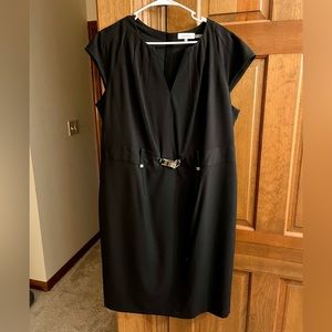 Calvin Klein black sheath dress size 16W